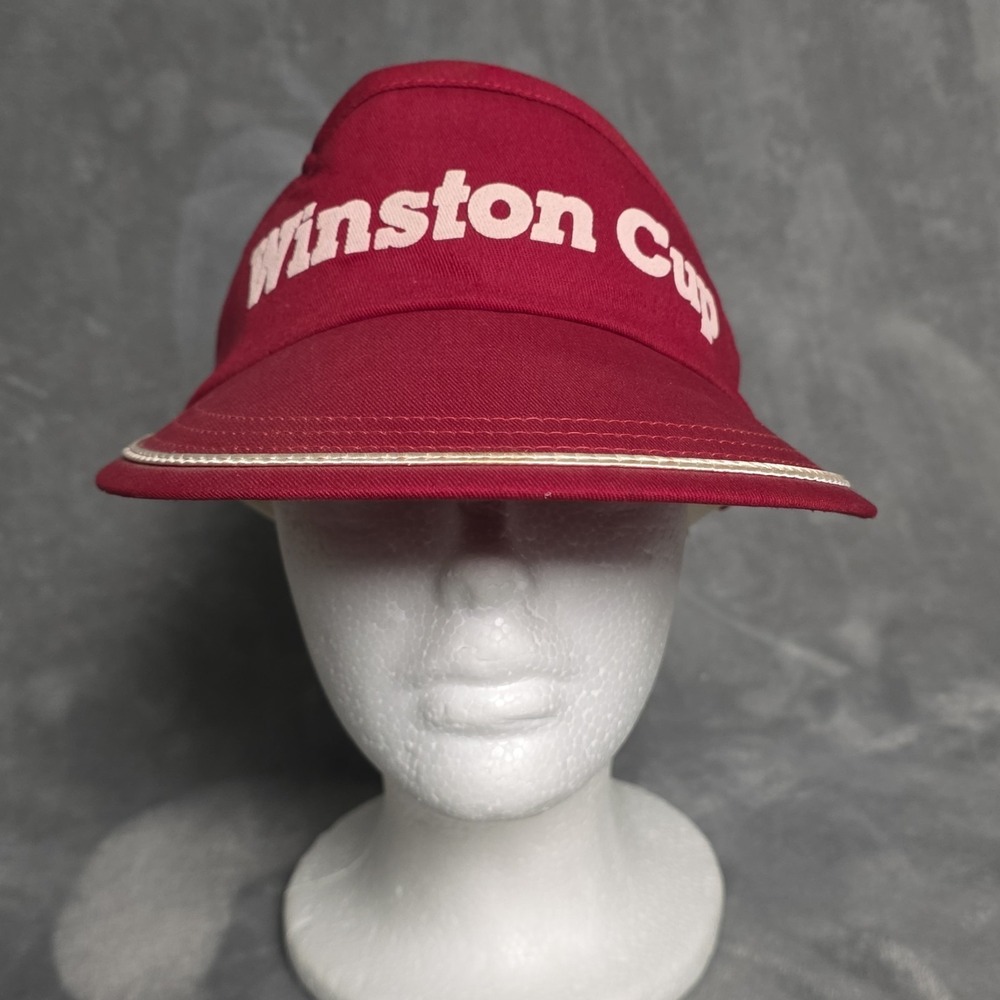 Vintage Winston Cup Series Visor Hat Nascar Racing Cap USA 80's 90's